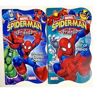 Spider-Man & Friends SHARING & CARING FOR ALL‎ & THE BEST OF FRIENDS Board Books